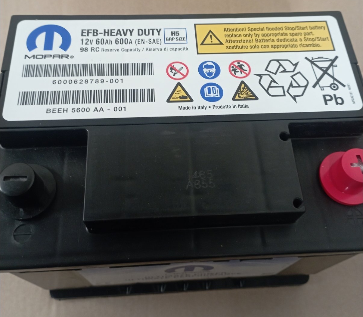 Акумуляторна батарея L2, 60Ah / 600A (EN) (43684)