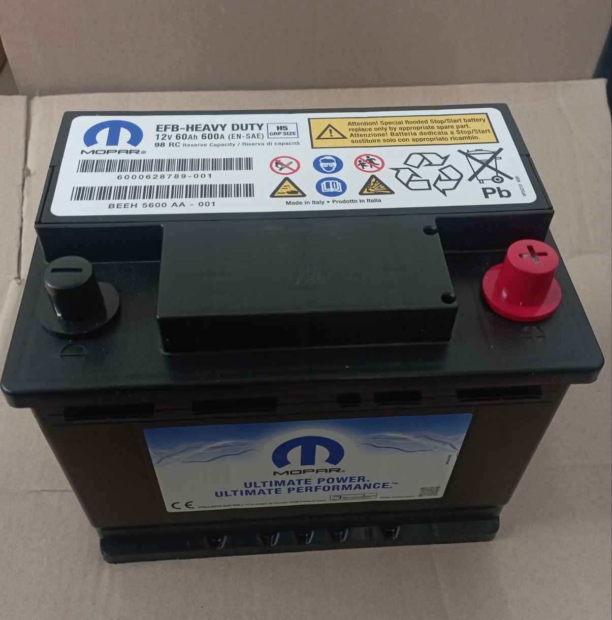 Акумуляторна батарея L2, 60Ah / 600A (EN) (43684)