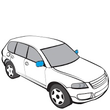 Бронювання дзеркал заднього огляду, 2 шт. (35153)