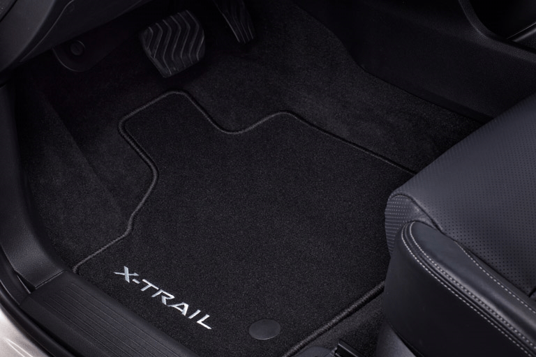 Килимки салону текстильні чорні, к-кт 4 шт., X-Trail T33 e-Power (37410)