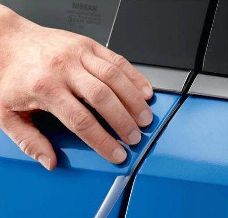 Бронювання захисною плівкою кромки дверей, к-кт 2 шт. (35372)