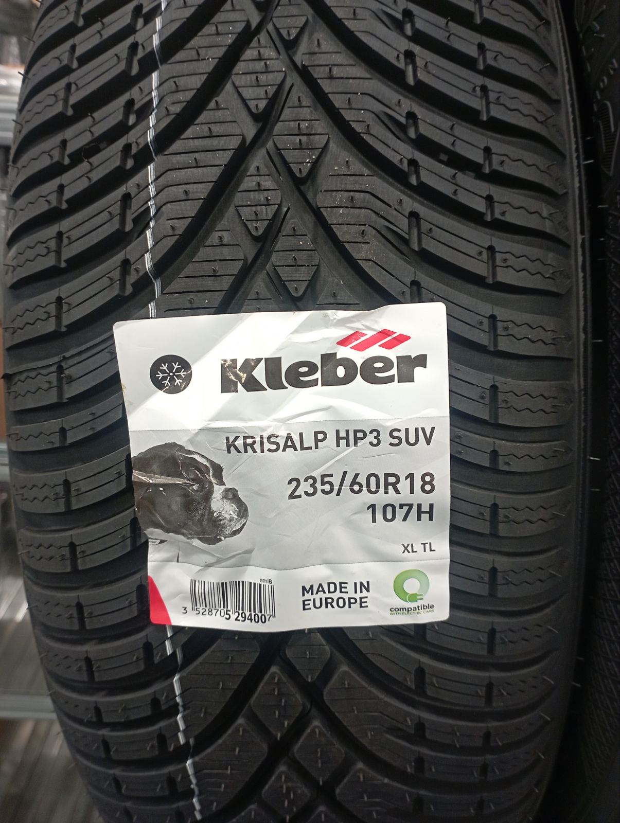 Автошина зимова 235/60 R18 Kleber Krisalp HP3 SUV XL 107H (41580)