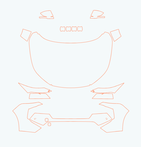 Бронювання авто захисною плівкою "Стандарт+" X-trail T33 (37507)