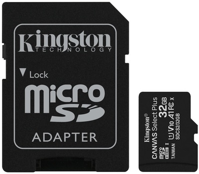 Карта пам’яті Kingston, micro SDHC 32 GB (35148)
