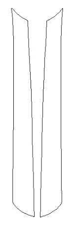 Бронювання стійок вітрового скла, к-кт 2 шт. (35151)