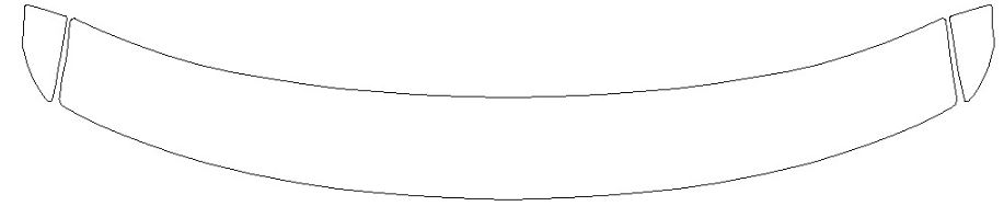 Бронювання фронтальної частини даху (35150)