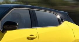 Бронювання лакованих елементів центральних стійок дверей, 4 елемента, JUKE F16 (35156)