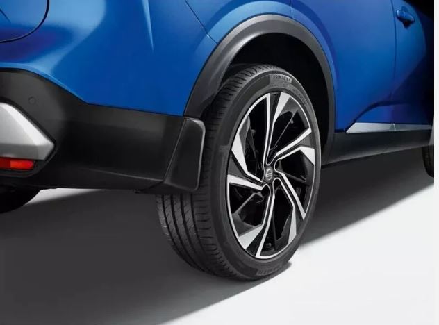 Бризковики коліс, к-кт 4 шт., Qashqai J12 дорестайл (35371)