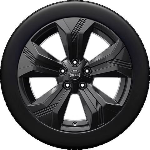 Диск легкосплавний оригінальний 18" WRW, чорний з центральним ковпачком (35388)