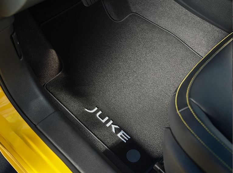 Килимки салону текстильні чорні, к-кт 4 шт., JUKE F16B (2024-) (35199)