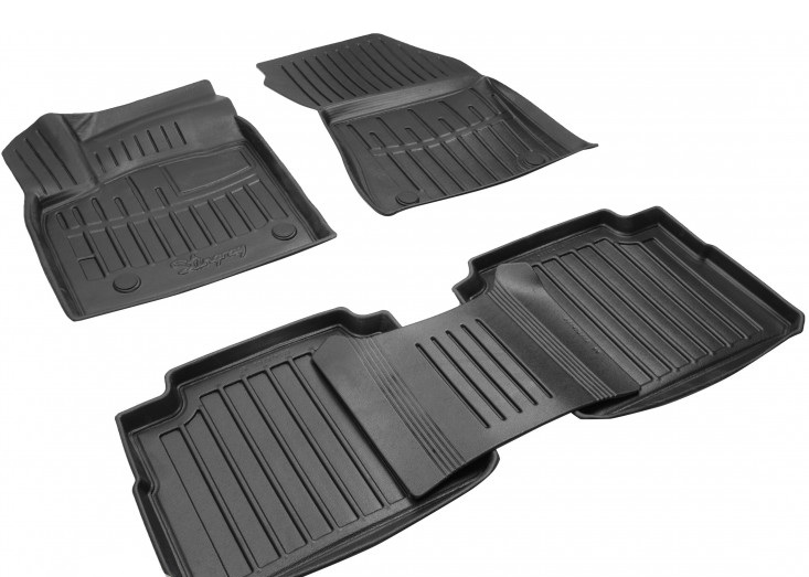 Килимки салону гумові, к-кт 4 шт. Nissan X-Trail T33 e-Power, локальний виробник (43935)