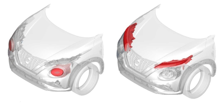 Бронювання фар передніх, 4 шт. JUKE F16 (43074)