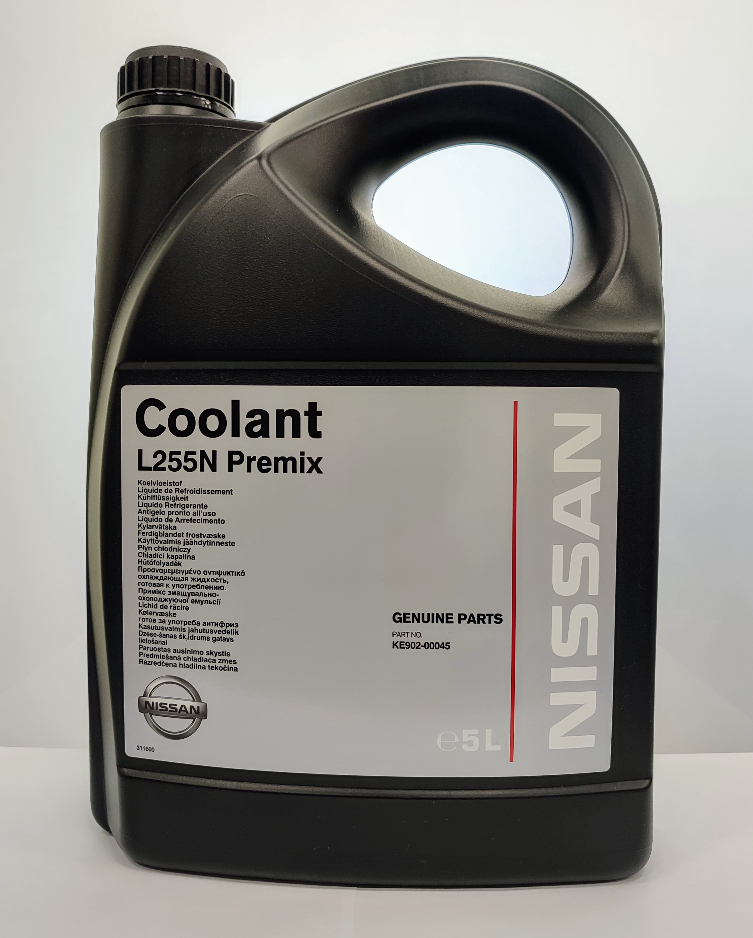 Рідина охолоджуюча Nissan L255N, каністра 5 літрів (39223)
