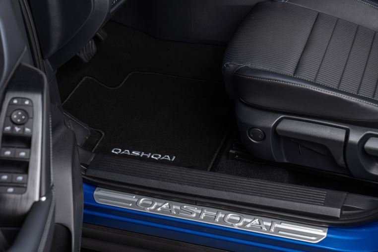 Накладки порогів(тільки передні), без підсвітки, QASHQAI J12 (35375)