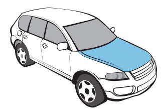 Бронювання капота повністю QASHQAI J12 (35493)