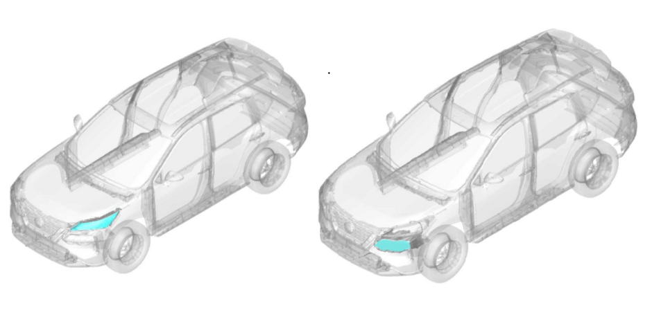 Бронювання фар передніх, 4 шт. X-trail T33 (37500)