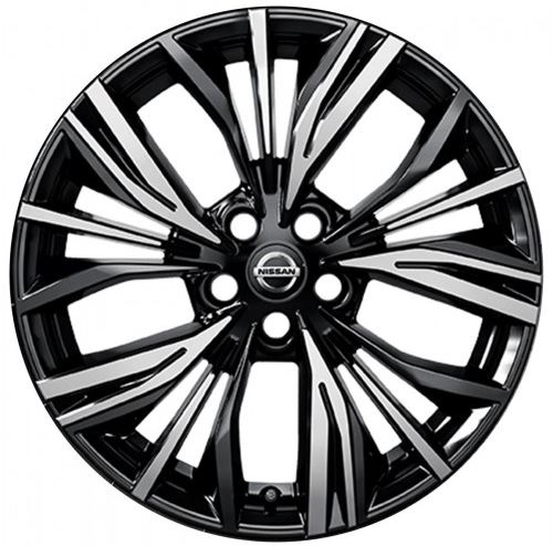 Диск легкосплавний оригінальний 19" Akari Black, з центральним ковпачком (35047)