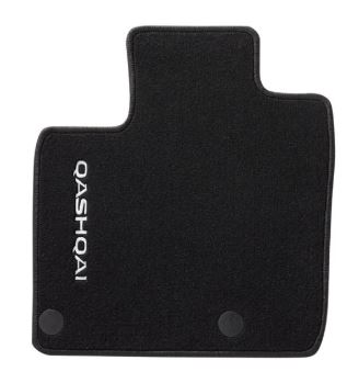 Килимки салону текстильні чорні, к-кт 4 шт., Qashqai J12 MHEV MC (37611)
